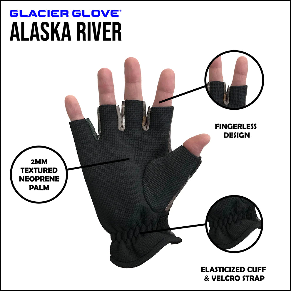 Glacier Glove Alaska River - Realtree EDGE