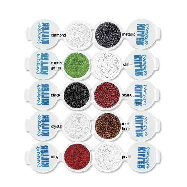 Killer Caddis Glass Beads