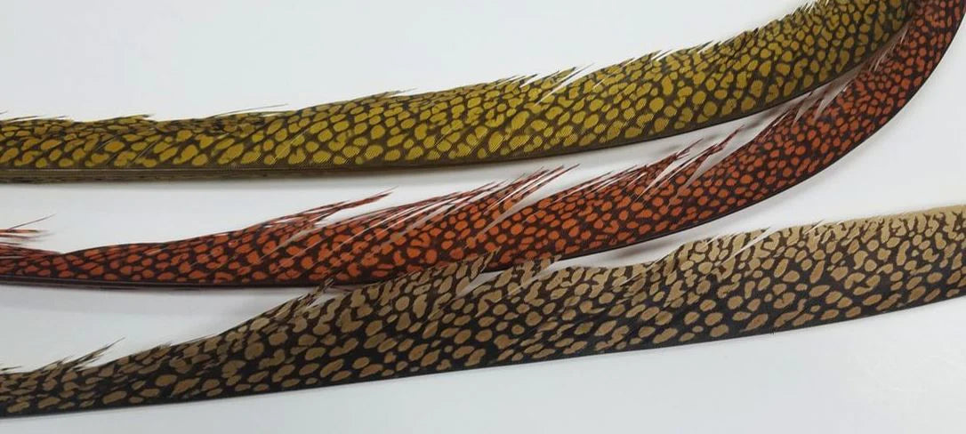 Natures Spirit Golden Pheasant Center Tail Piece - Natural