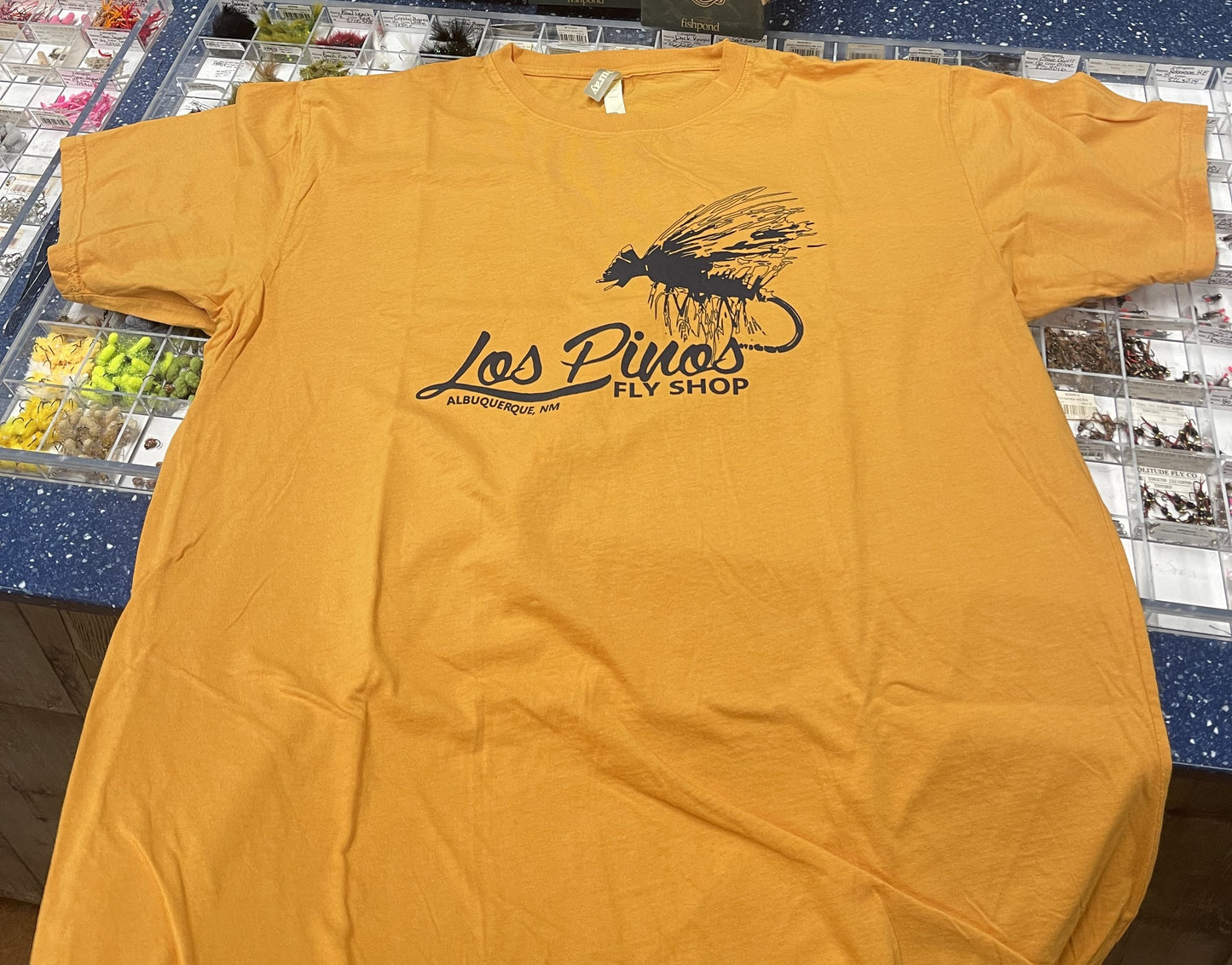 Los Pinos Tee - Autumn Blaze - LP Caddis