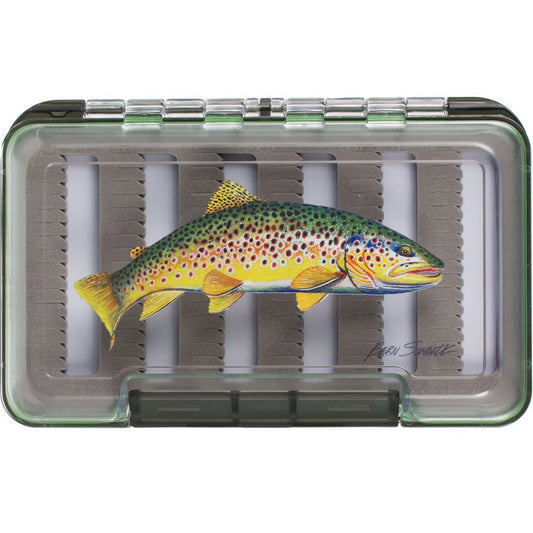 MFC Waterproof Fly Box - Lg - Sundell's Brown