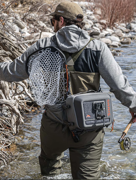 Simms Daymaker Landing Net - Small Black