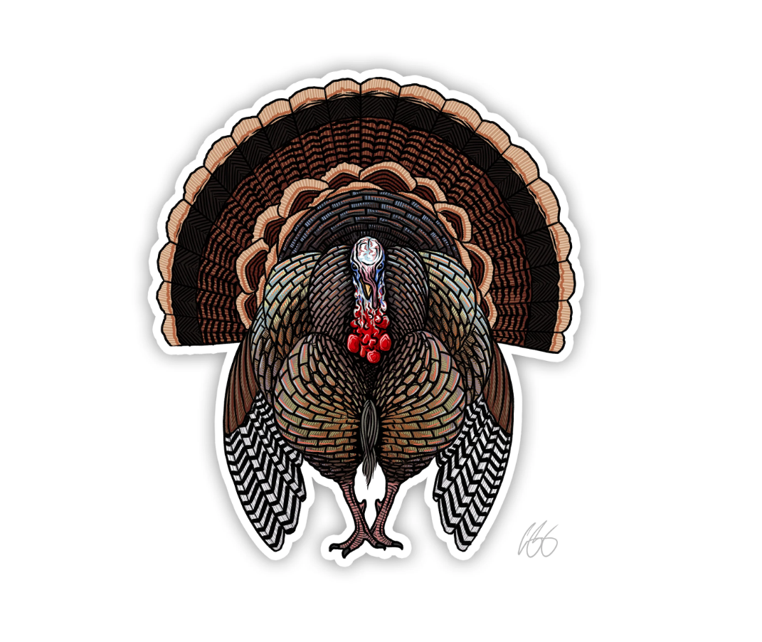 Rio Grande Wild Turkey Decal