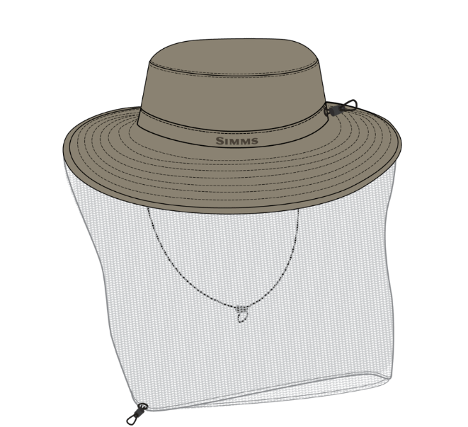 Simms Bugstopper Net Sombrero