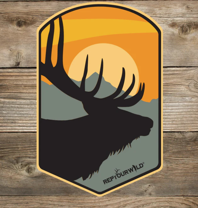 Western Sunset Sticker