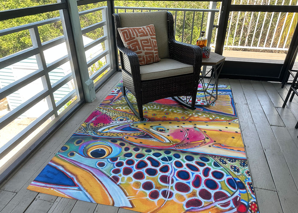 Trout Confetti 3 – Indoor Area Rug
