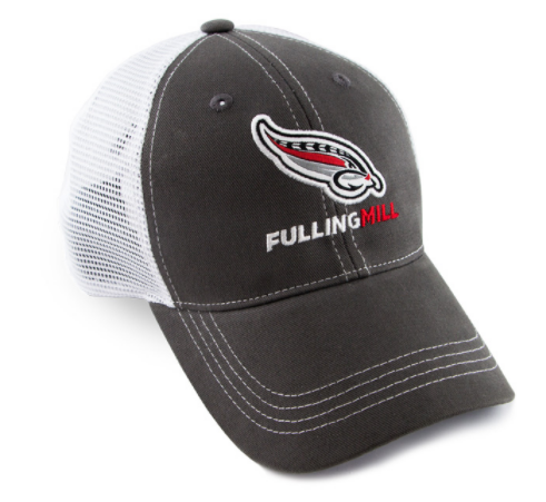 Fulling Mill Trucker Cap Graphite/White