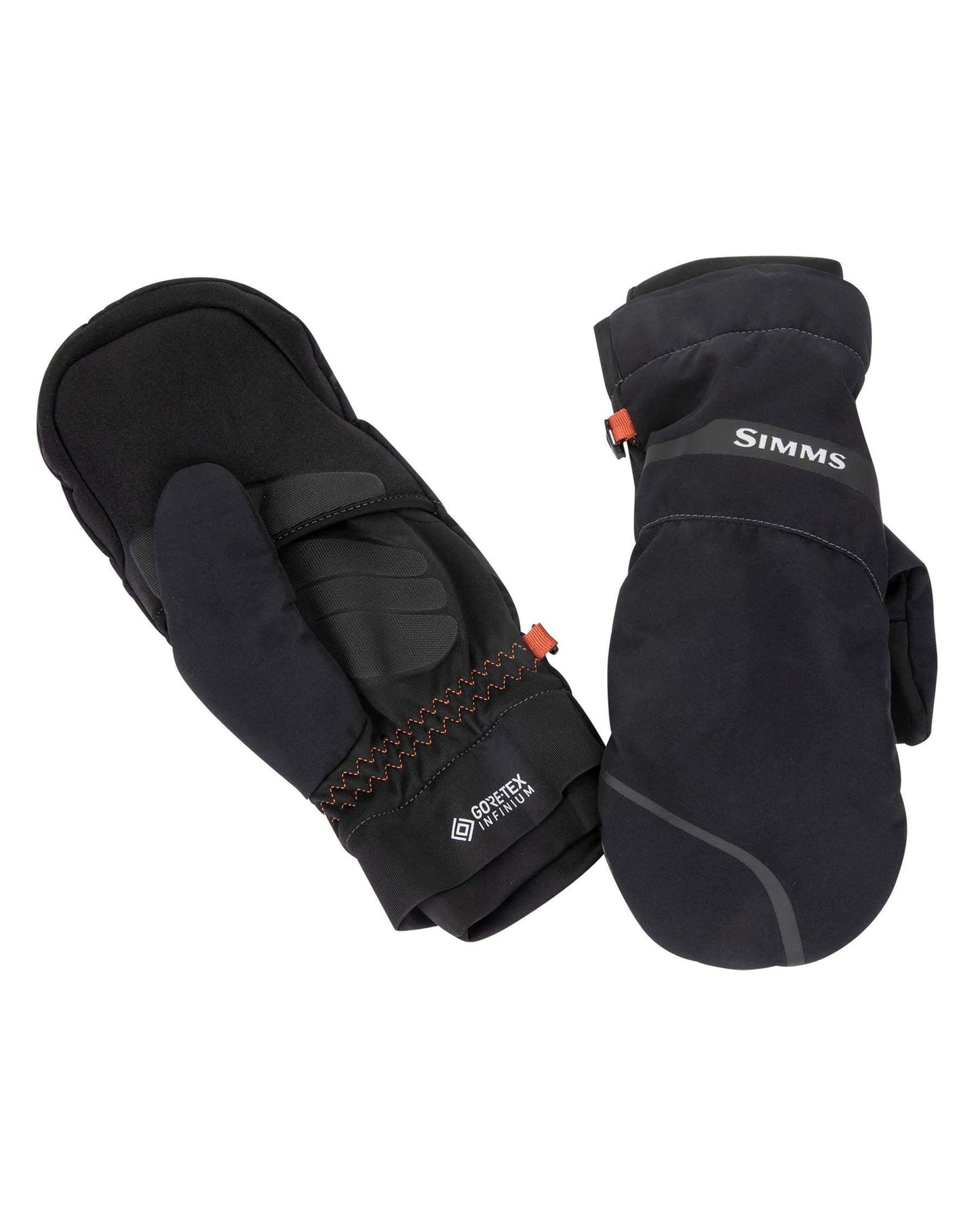 Simms Gore-Tex Exstream Foldover Mitt Black
