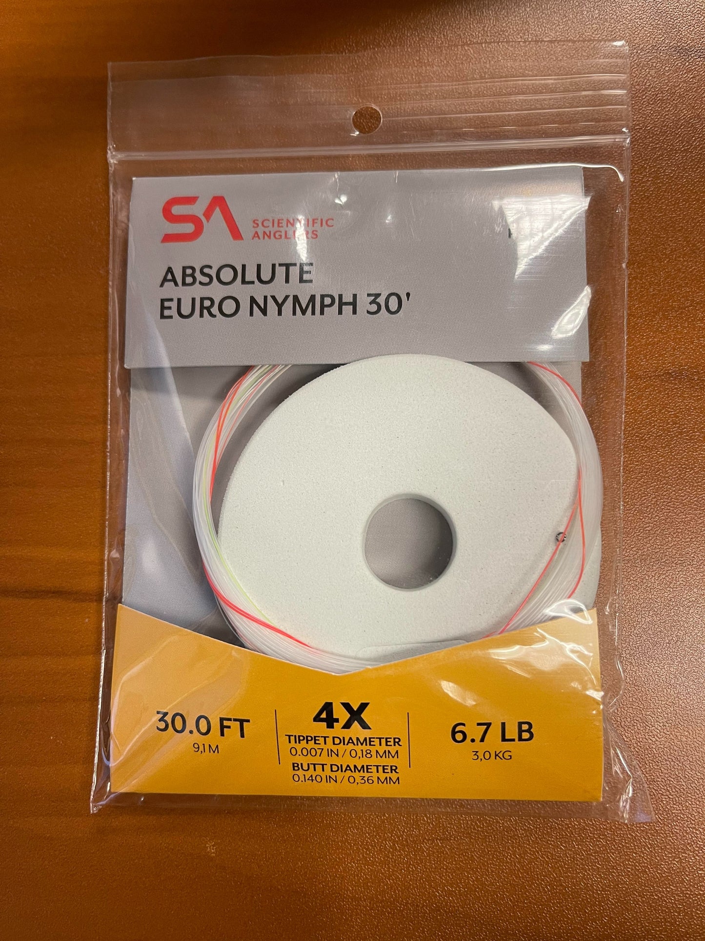 Scientific Anglers Absolute Euro Nymph Leader - 30'