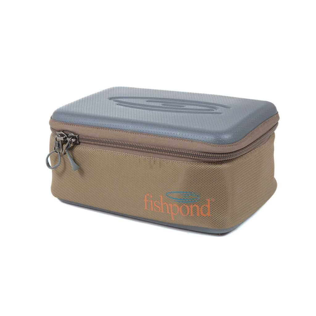 Fishpond Ripple Reel Case - Large - Sand/Saddle Brown
