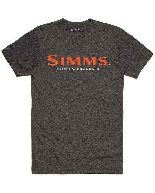 Simms M's Logo T-Shirt - Military Heather
