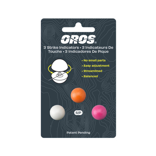 Oros 3-Pack Multi-Color Strike Indicator - SMALL