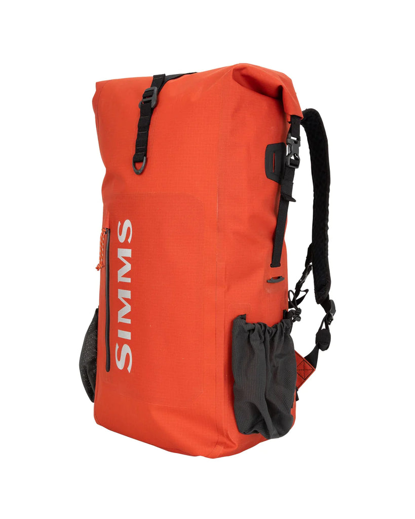 Simms Dry Creek Rolltop Backpack - Simms Orange
