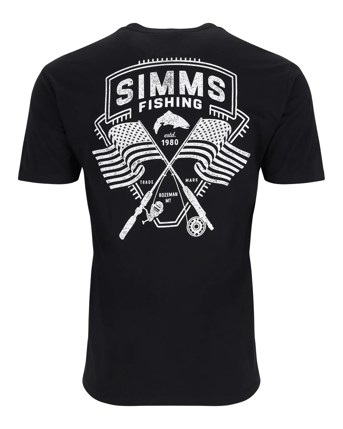 SIMMS M'S Rods and Stripes T-shirt