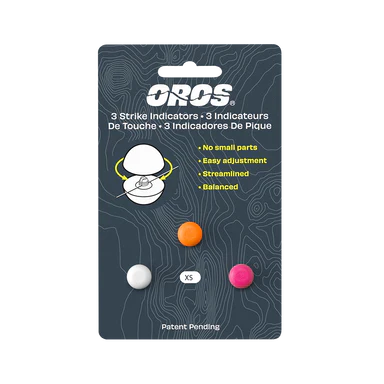 Oros 3-Pack Multi-Color Strike Indicator - X-SMALL