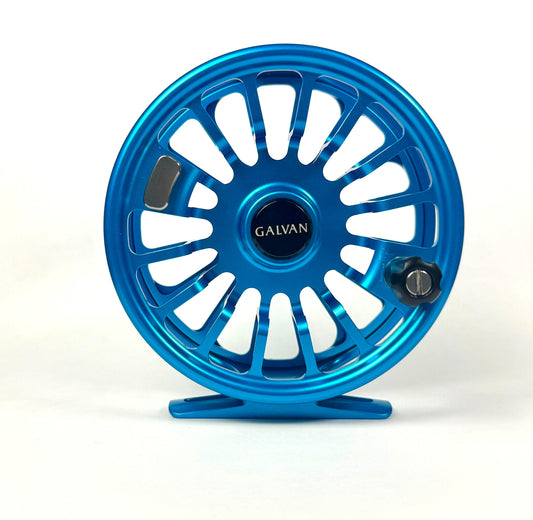 Limited Edition Aqua Blue Galvan Reels