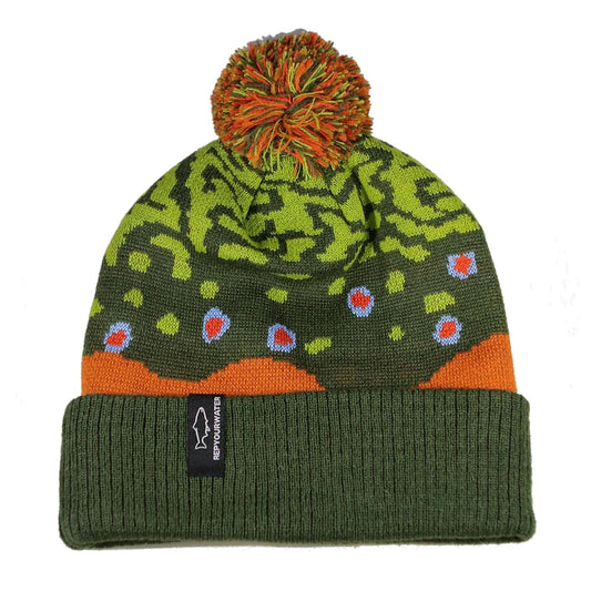 Rep Your Water Brook Trout Skin Knit Hat 2.0