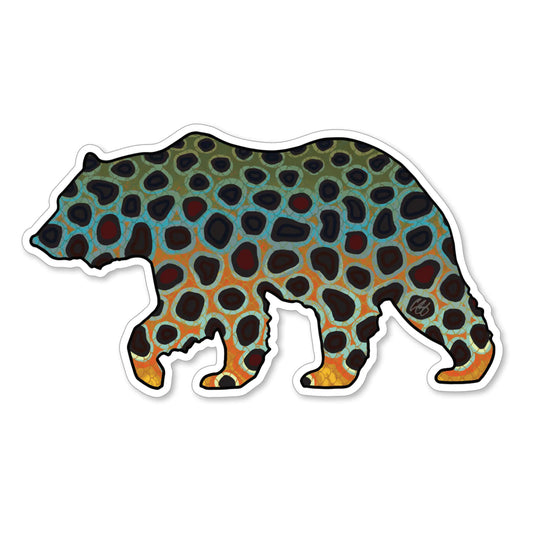 Bear Brown Decal