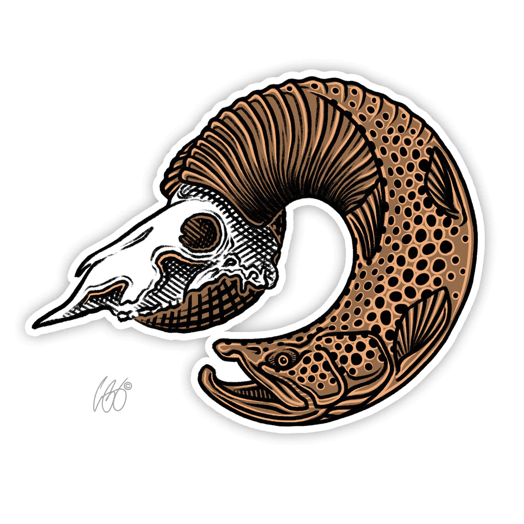 Bighorn Brown Decal