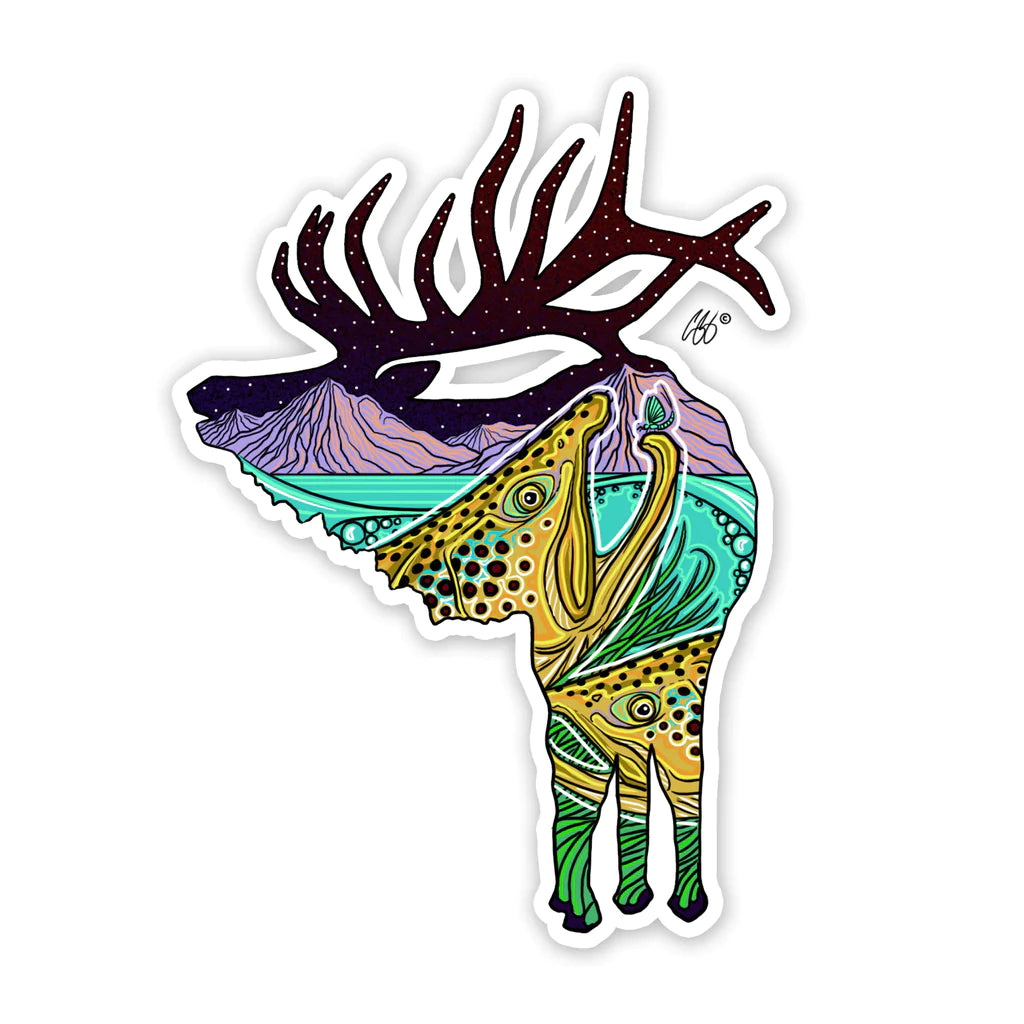 River Rut Decal – Los Pinos Fly Shop