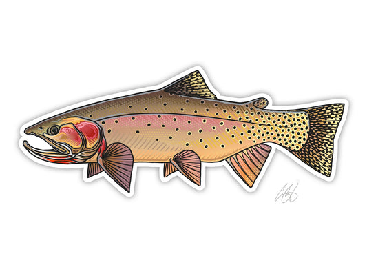 Yellowstone Cutthroat Decal