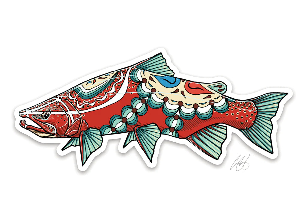 Dala Trout Decal