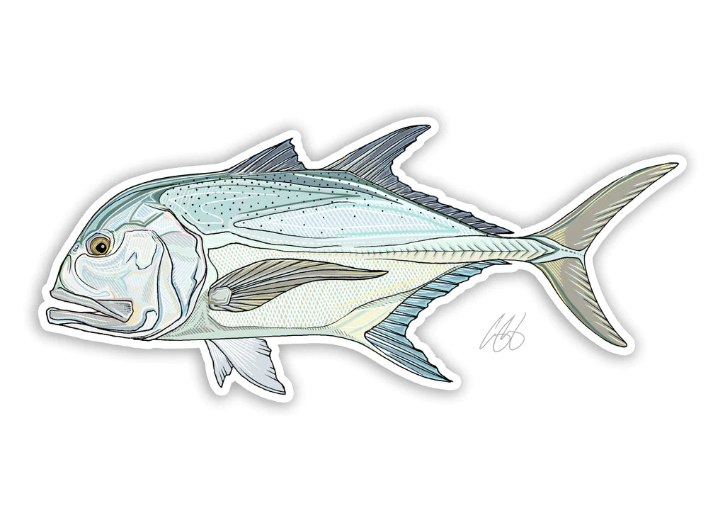 Giant Trevally Decal