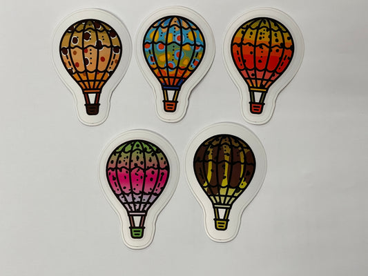 Trout Balloon Stickers