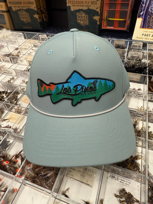 Los Pinos Hat - Smoke Blue/ Grey-White