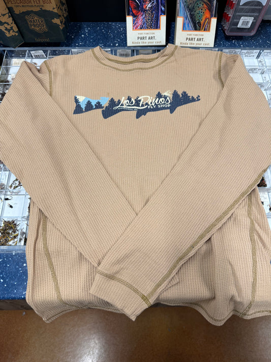 Los Pinos Waffle Shirts