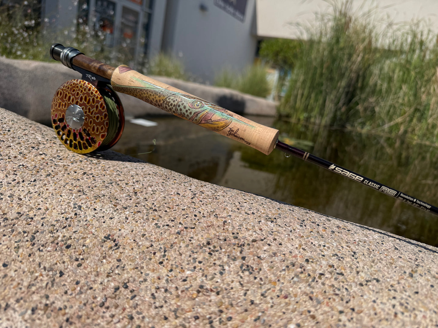 Sage Classic R8 W/ Full Color Brown Trout