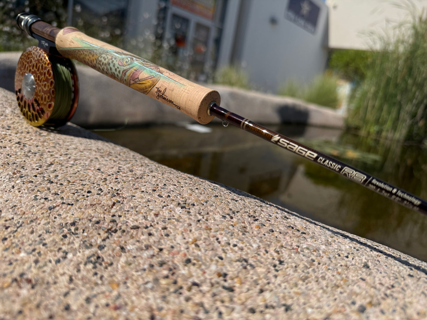Sage Classic R8 W/ Full Color Brown Trout
