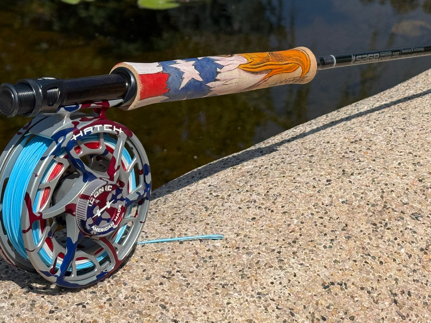 Sage R8 Core W/ Full Color American Eagle