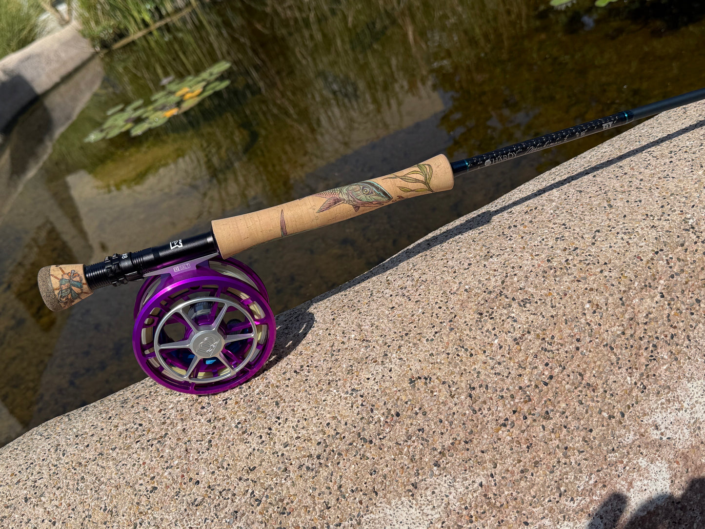 Hardy Marksman Z W/ Full Color Bonefish