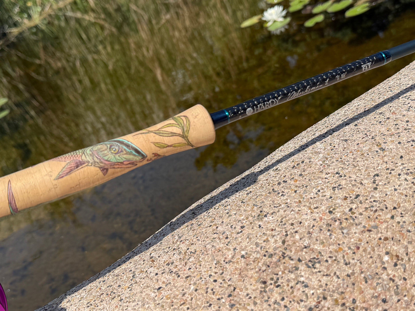 Hardy Marksman Z W/ Full Color Bonefish