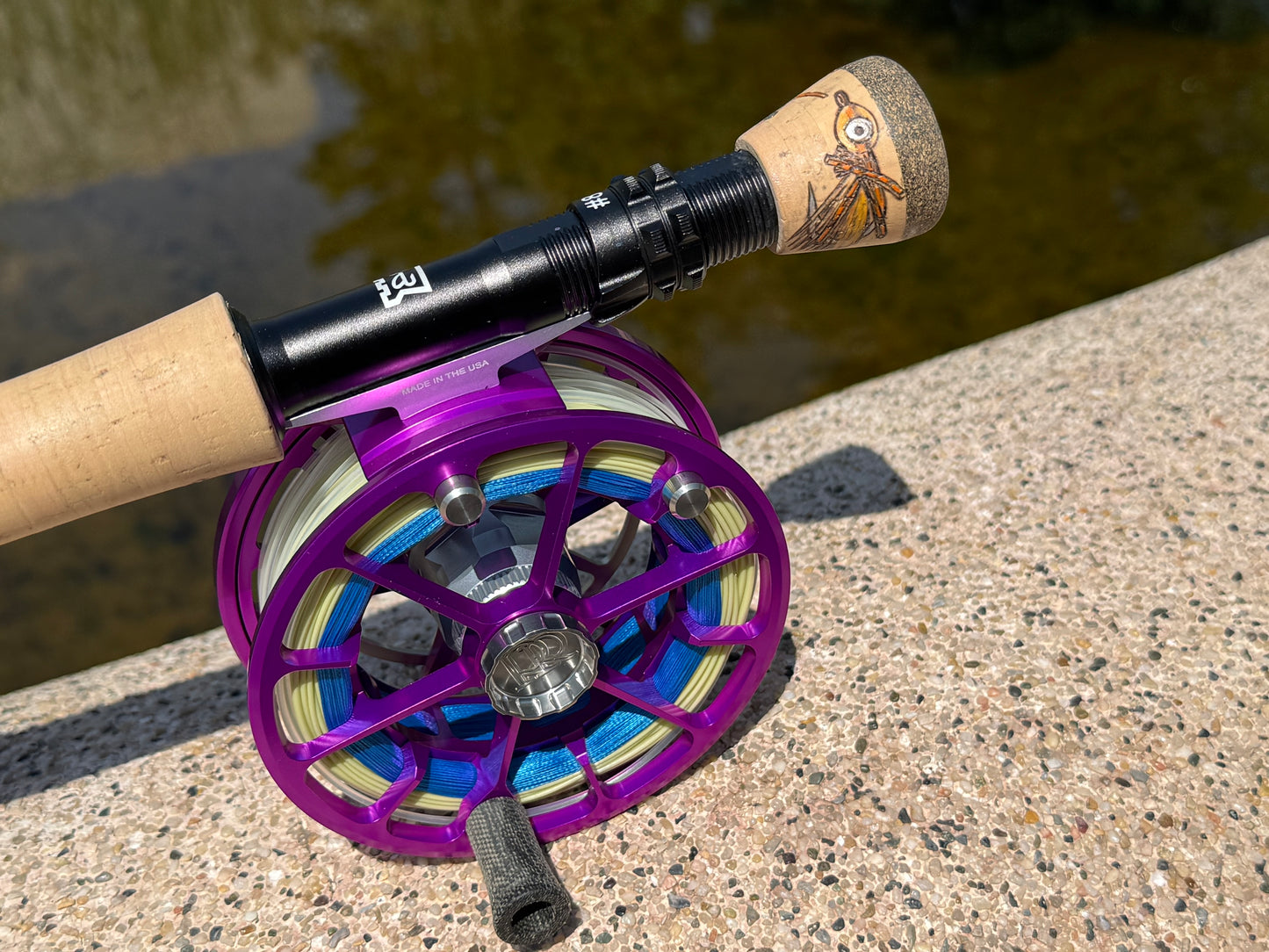Hardy Marksman Z W/ Full Color Bonefish