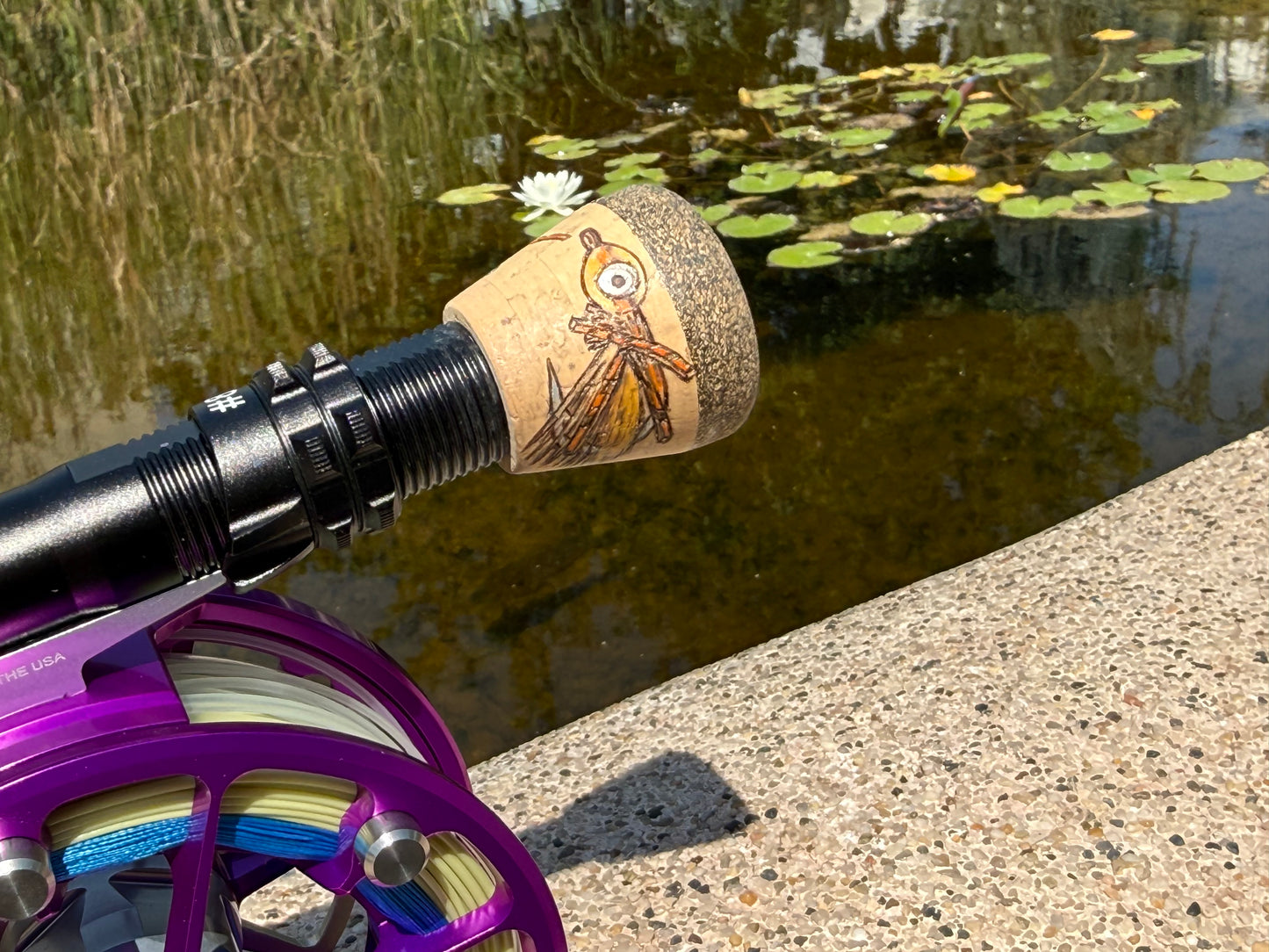 Hardy Marksman Z W/ Full Color Bonefish