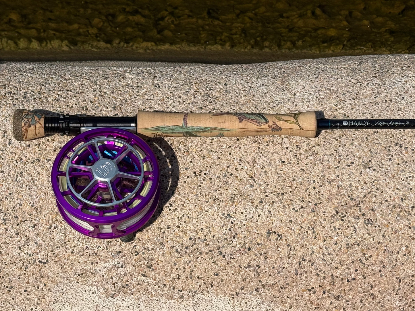 Hardy Marksman Z W/ Full Color Bonefish