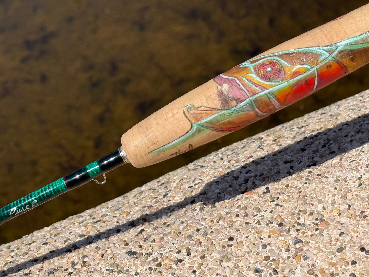 Winston Pure 2 W/ Full Color Cutthroat