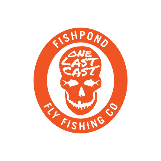 Thermal Die Cut Sticker- Last Call- 7" Orange