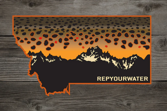 Montana Wild Brown Sticker