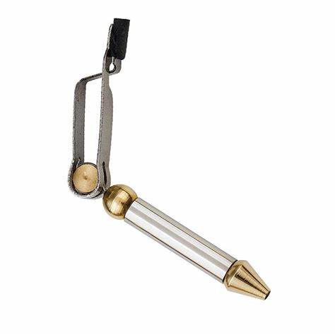 Dr. Slick Rotary Hackle Pliers - STAINLESS & BRASS