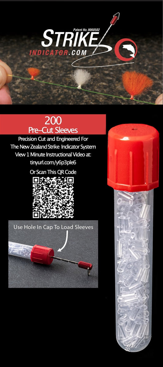 Srike Indicator Pre-Cut Sleeves and Vial