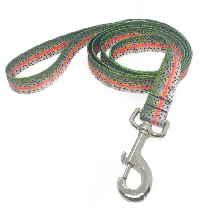 Rainbow Trout Dog Leash