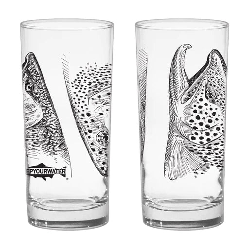 Heads Highball Glass