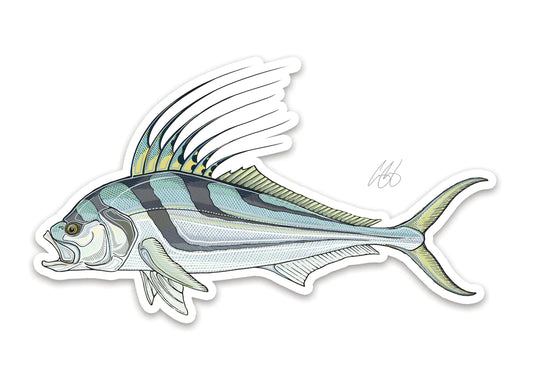 Roosterfish Decal