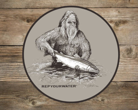 Squatch and Release Sticker