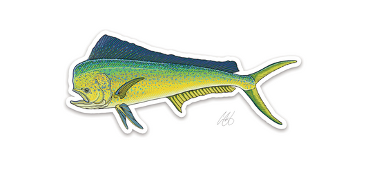 Mahi Mahi Decal