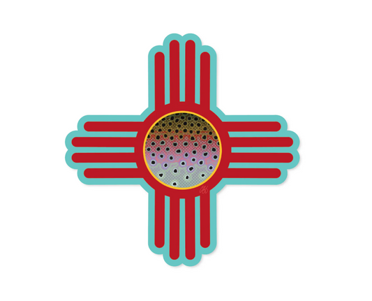 New Mexico Rainbow Decal