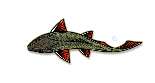 Swimming Brook Decal
